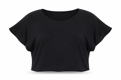 Womens UK Size S Zara Black Basic Blouse