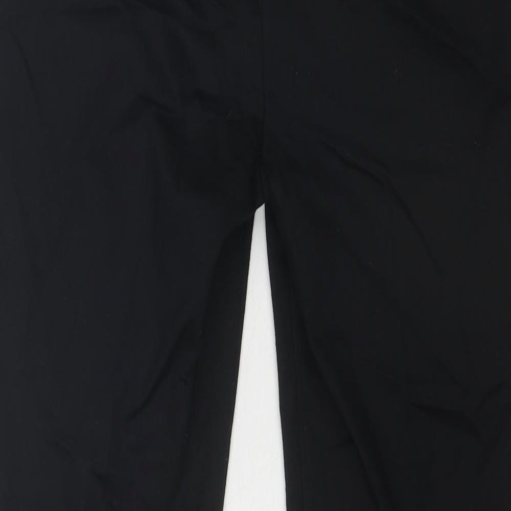 Womens UK Size S Zara Regular Fit  Black Trousers