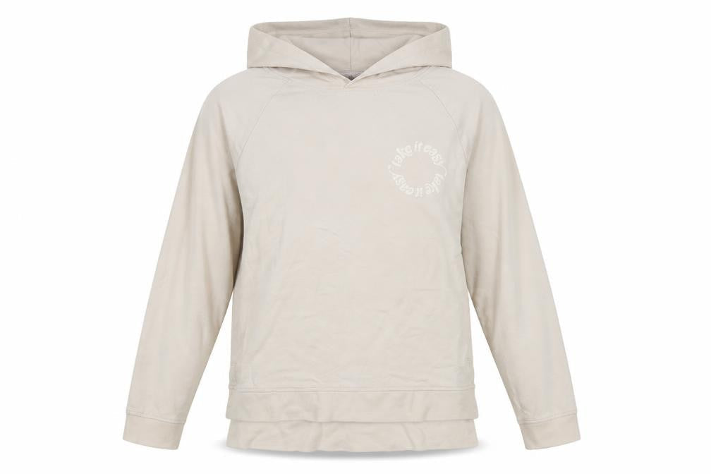 Womens UK Size S John Lewis Beige Pullover Hoodie