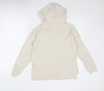 Womens UK Size S John Lewis Beige Pullover Hoodie