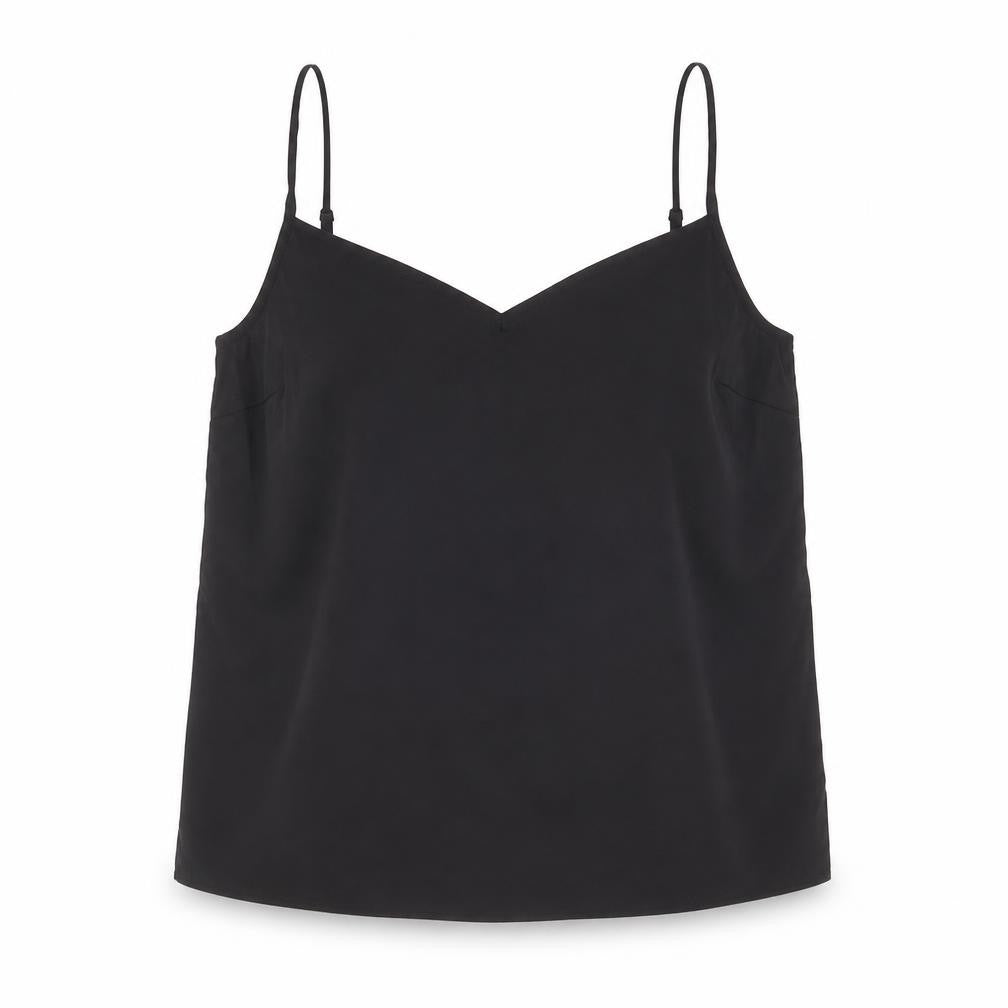 Womens UK Size 10 Marks and Spencer Black Basic Tank