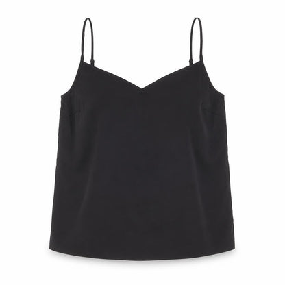 Womens UK Size 10 Marks and Spencer Black Basic Tank