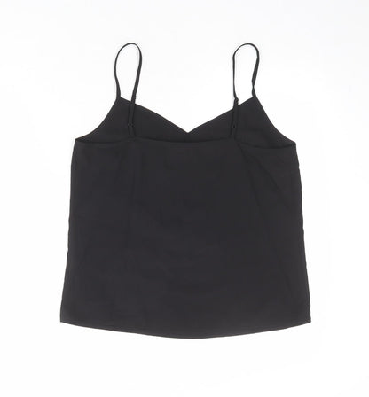 Womens UK Size 10 Marks and Spencer Black Basic Tank
