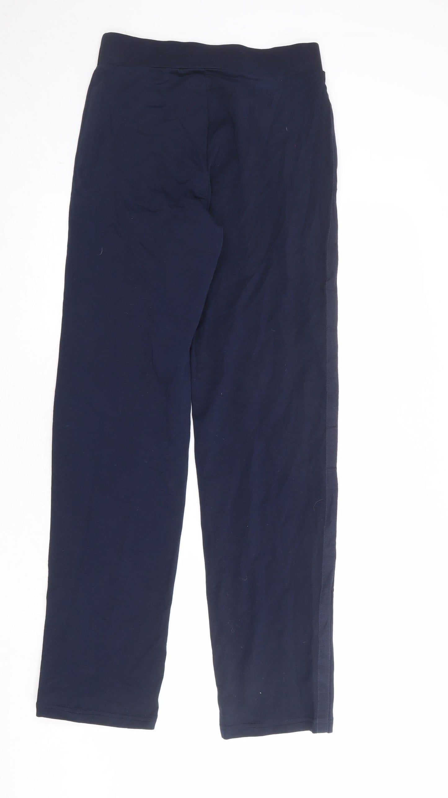Womens UK Size 8 Marks and Spencer Regular Fit  Blue Trousers