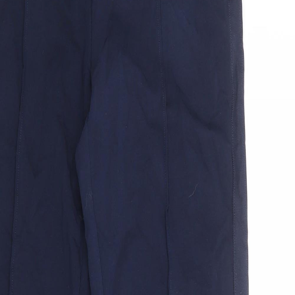 Womens UK Size 8 Marks and Spencer Regular Fit  Blue Trousers