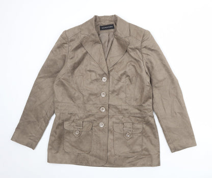 Womens UK Size 14 Wardrobe Brown Jacket