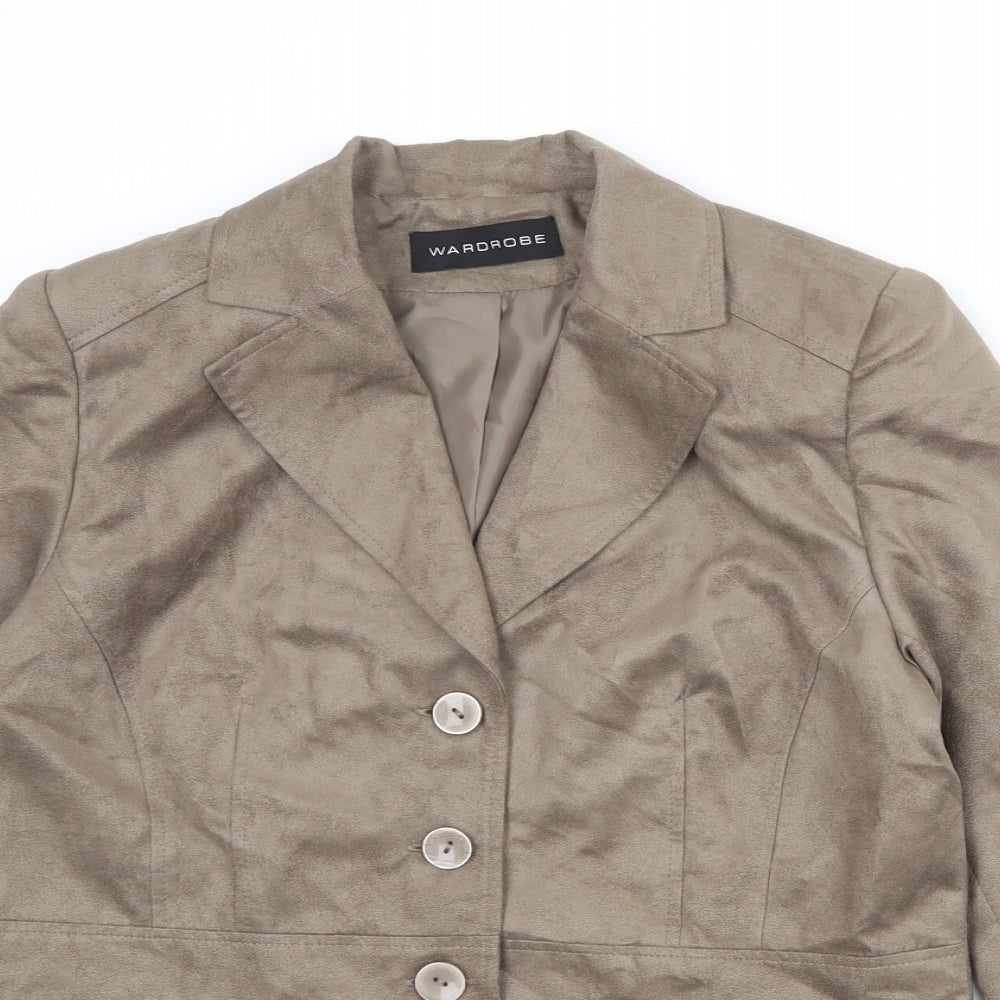 Womens UK Size 14 Wardrobe Brown Jacket