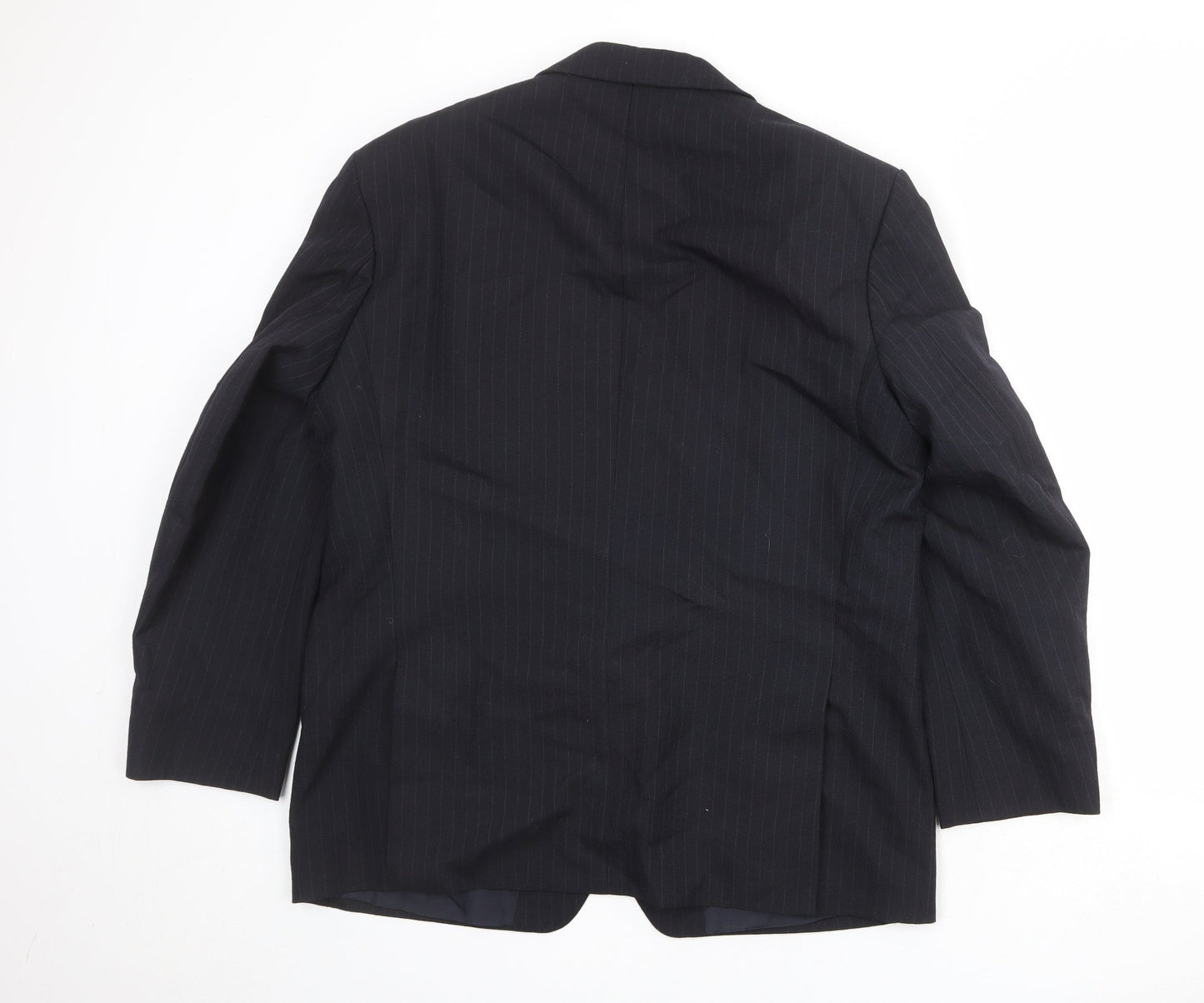 Mens UK Size 44 St Michael Regular Black Suit Jacket