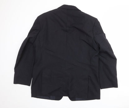 Mens UK Size 44 St Michael Regular Black Suit Jacket