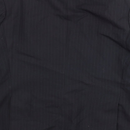 Mens UK Size 44 St Michael Regular Black Suit Jacket