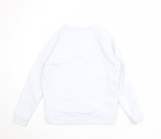 Womens UK Size M Jack Wills Blue Pullover Sweatshirt