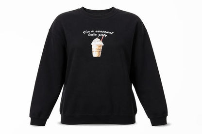 Womens UK Size M ASOS Black Pullover Sweatshirt