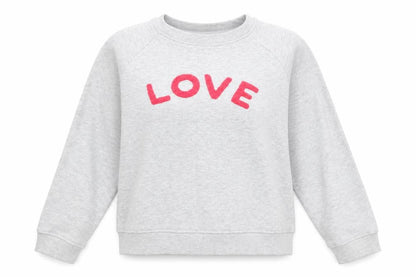 Nocozo Womens Grey Cotton Pullover Sweatshirt Size 10 Pullover - Love