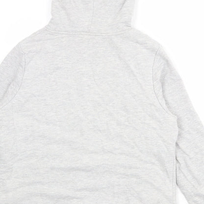 Crane Womens Grey Cotton Pullover Hoodie Size L Pullover