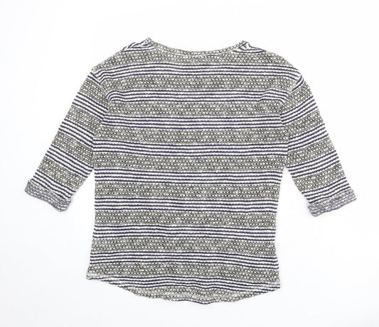 Womens UK Size 6 NEXT Multicoloured Pullover Jumper