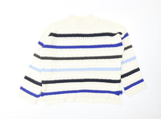Womens UK Size L Dorothy Perkins Ivory Pullover Jumper