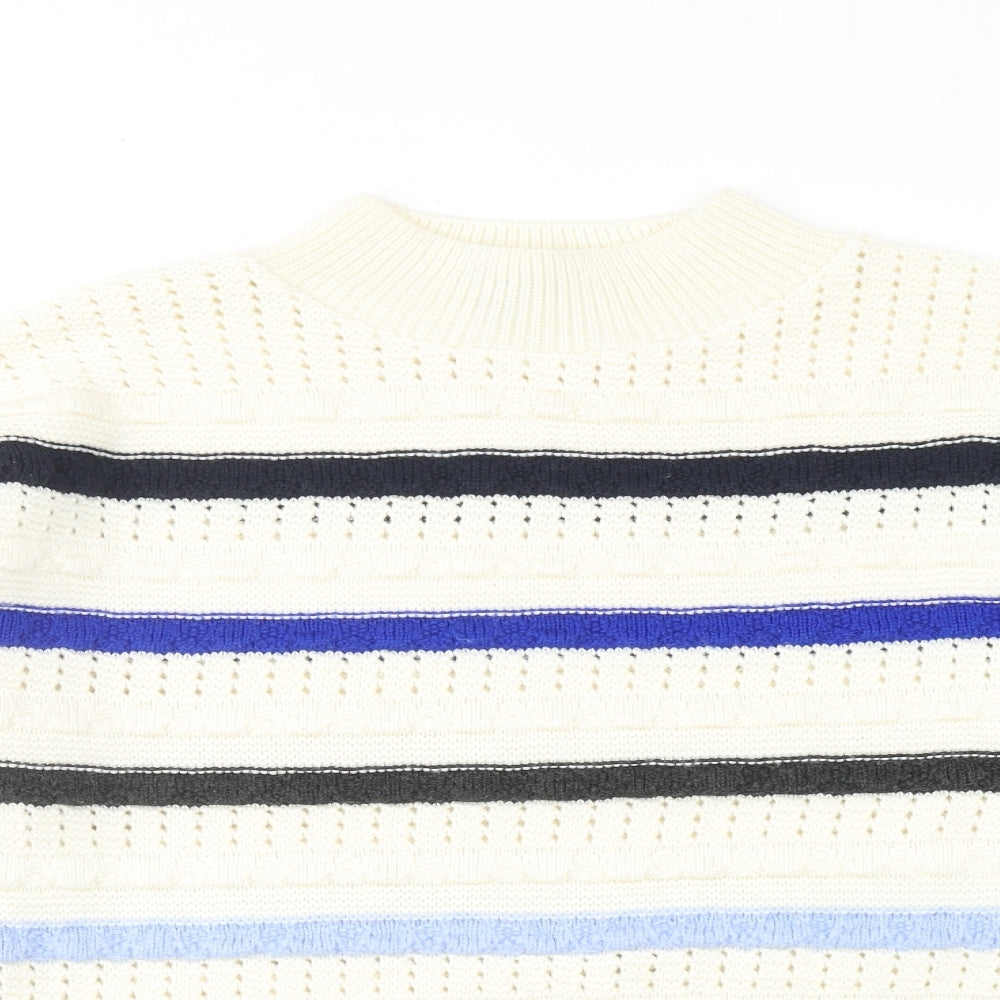 Womens UK Size L Dorothy Perkins Ivory Pullover Jumper