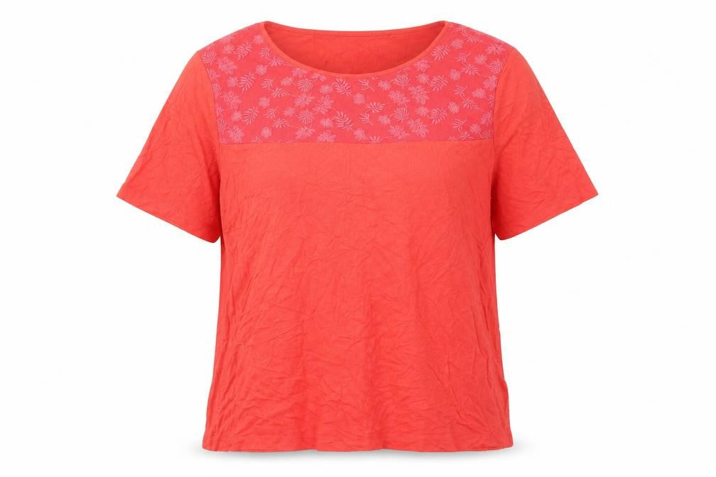 Womens UK Size M Canda Pink Basic T-Shirt