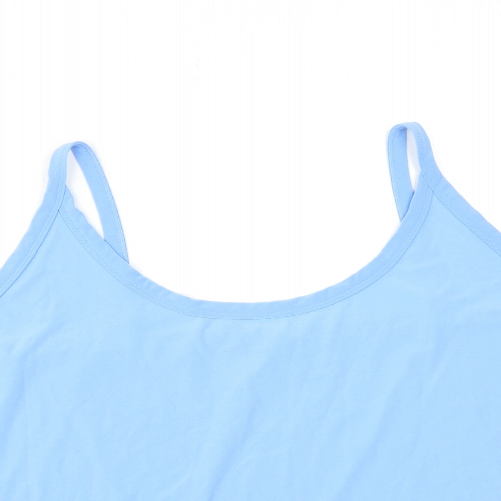 Womens UK Size 26 Michele Hope Blue Basic Tank