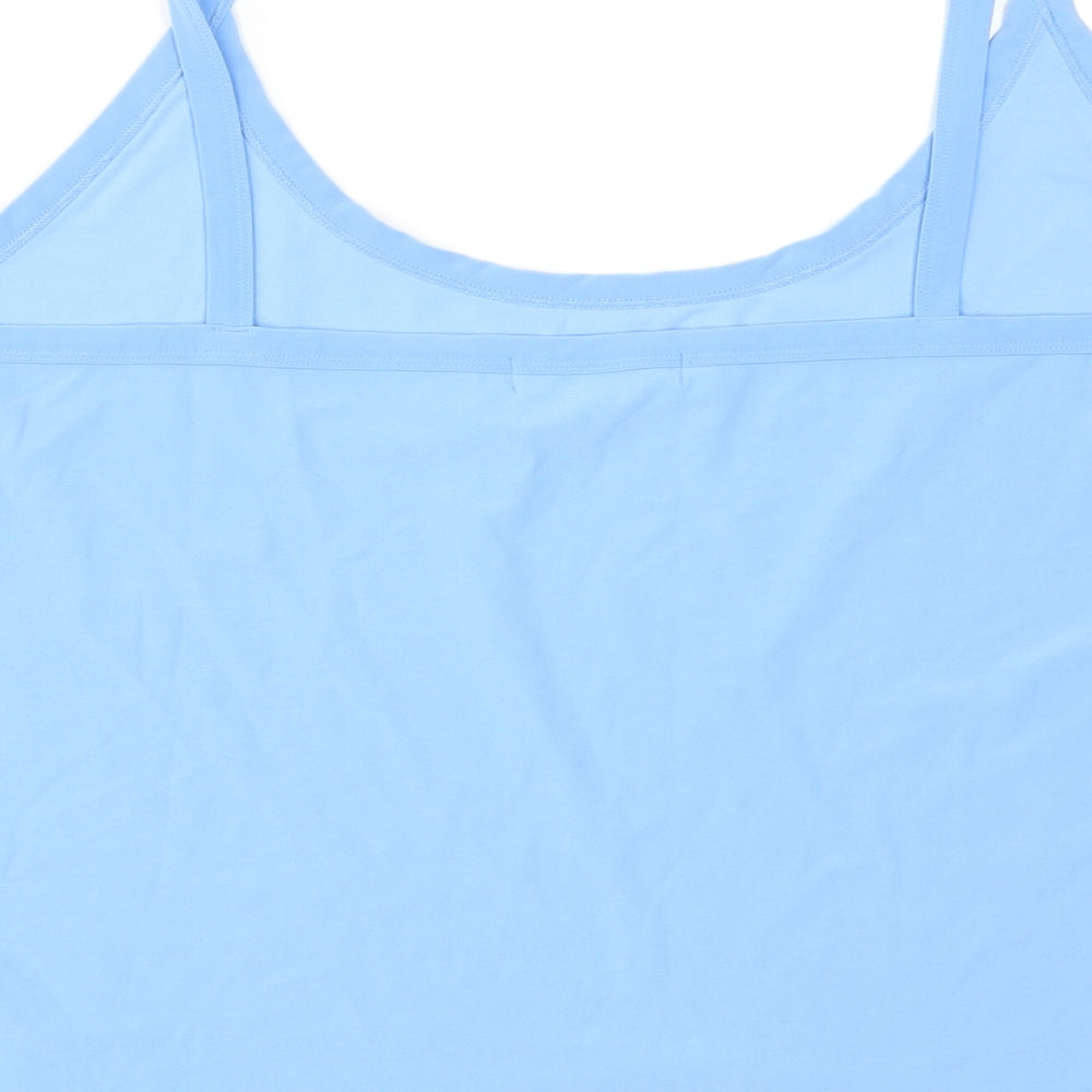 Womens UK Size 26 Michele Hope Blue Basic Tank