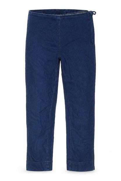 Fransa Womens Blue Cotton Straight Jeans Size S Regular Zip - Ankle Zip