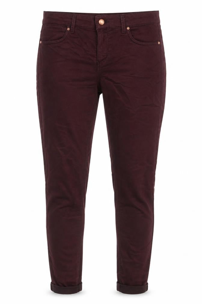 Womens UK Size 30 in Topshop Regular Fit Skinny Red Jeans