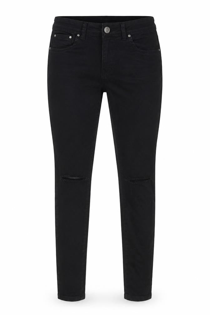 Womens UK Size 10 Girl vivi Regular Fit Skinny Black Jeans