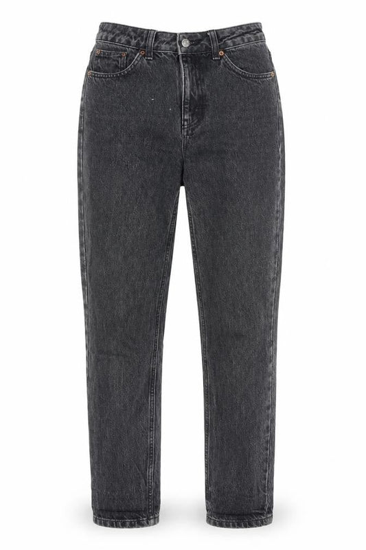Womens UK Size 25 in Topshop Regular Fit Mom Grey Jeans