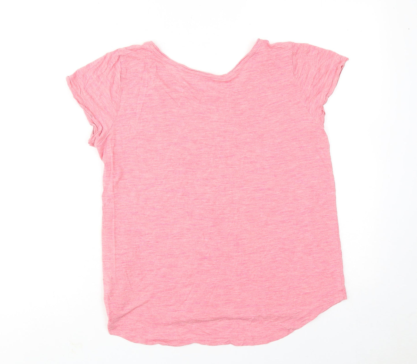 Womens UK Size M Gap Pink Basic T-Shirt