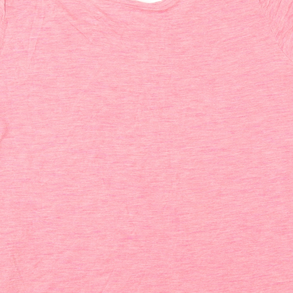 Womens UK Size M Gap Pink Basic T-Shirt