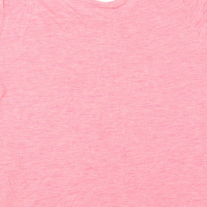 Womens UK Size M Gap Pink Basic T-Shirt