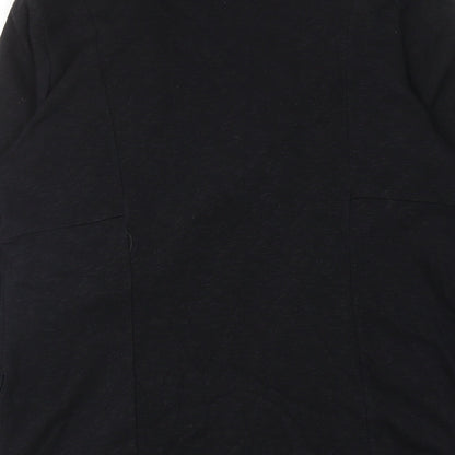 I.N.C Womens Black Cotton Jacket Size XL Zip