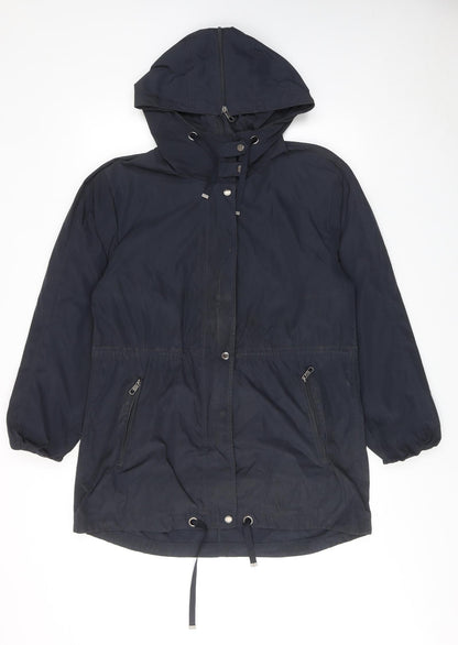 Betty Barclay Womens Blue Jacket Size 12 Zip