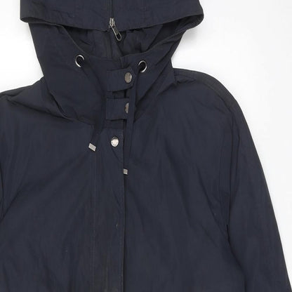 Betty Barclay Womens Blue Jacket Size 12 Zip