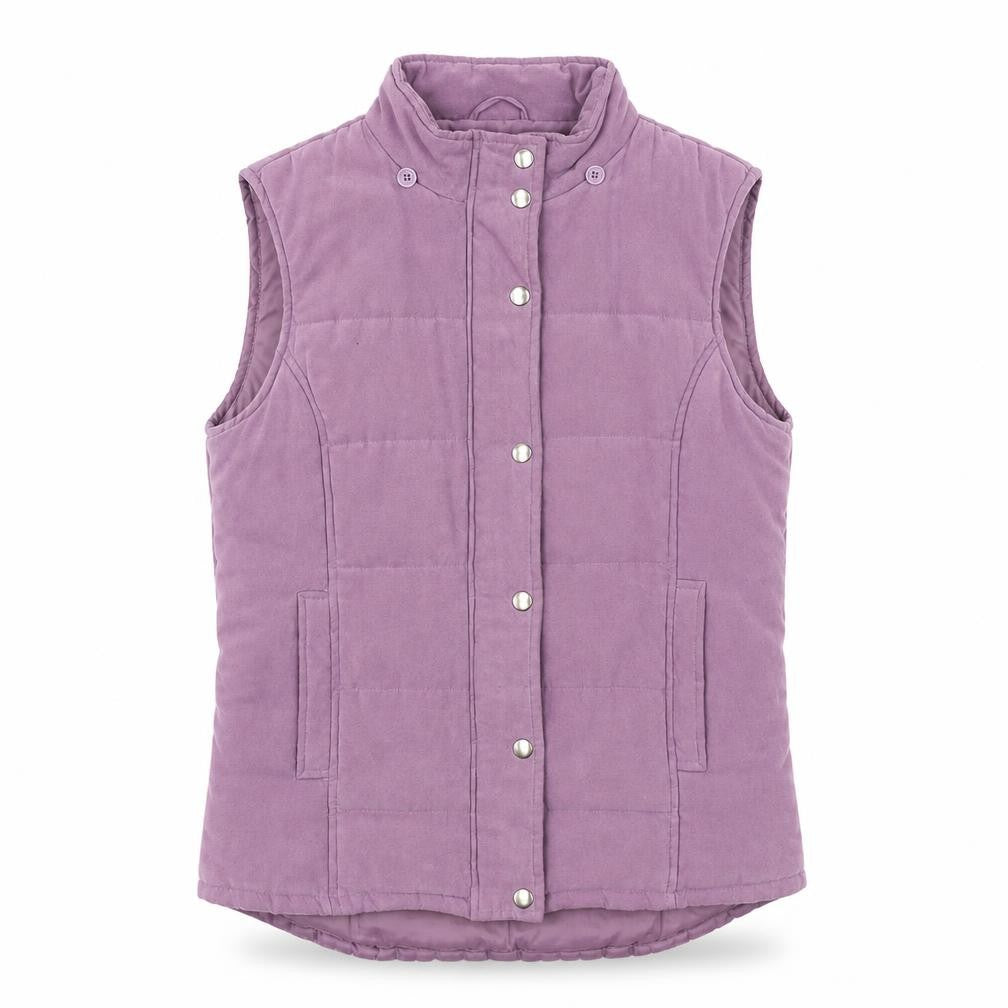 Womens UK Size S EWM Purple Gilet