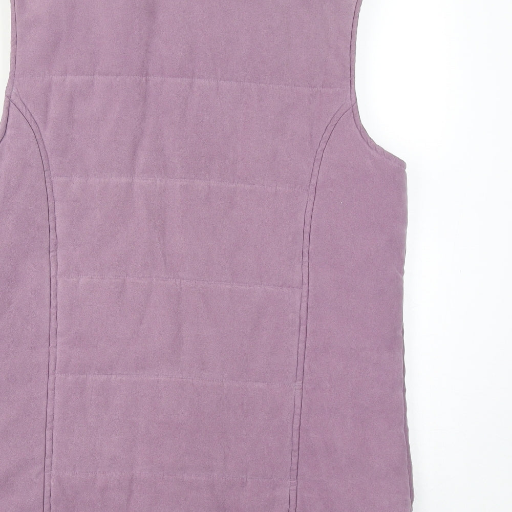 Womens UK Size S EWM Purple Gilet