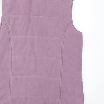 Womens UK Size S EWM Purple Gilet