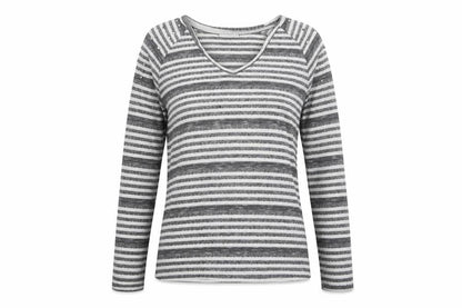 Womens UK Size S Encuentro Grey Pullover Jumper