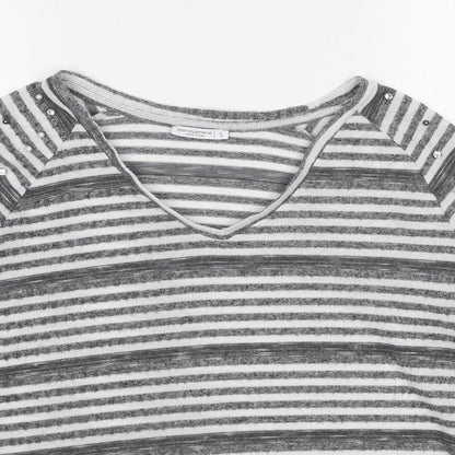 Womens UK Size S Encuentro Grey Pullover Jumper