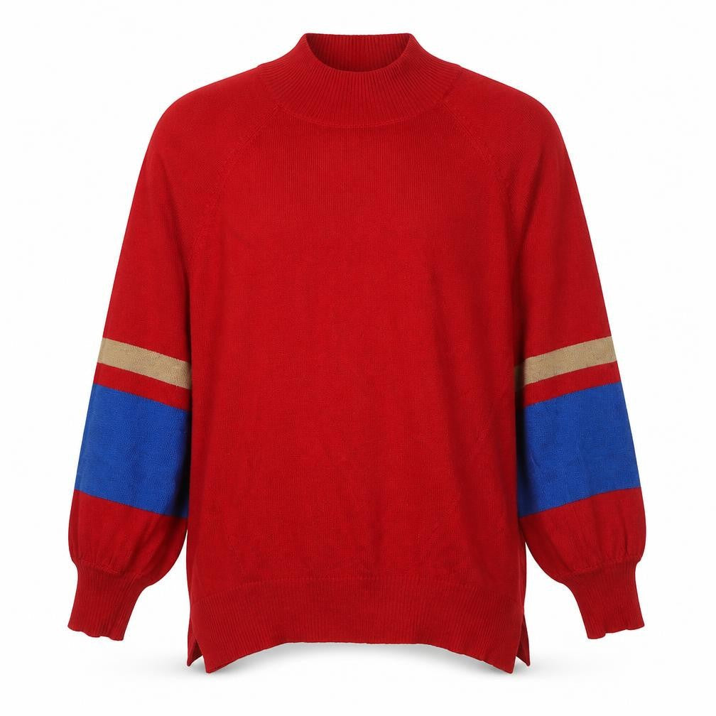 Mens UK Size S NEXT Red Pullover Jumper
