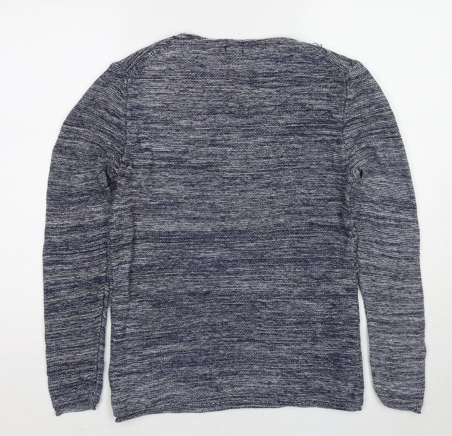 Womens UK Size M H&M Blue Pullover Jumper
