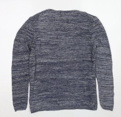 Womens UK Size M H&M Blue Pullover Jumper
