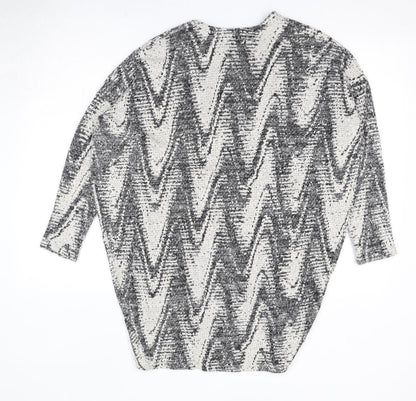 Womens UK Size XS Oasis Black Cardigan Jumper