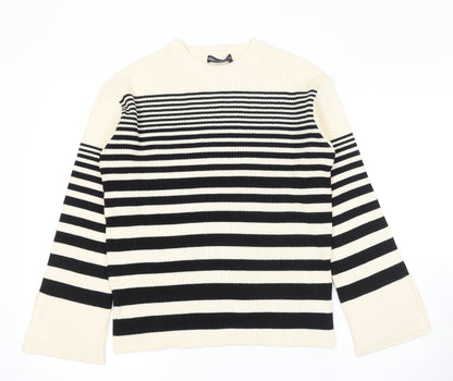 Womens UK Size M Marks and Spencer Black Pullover Jumper