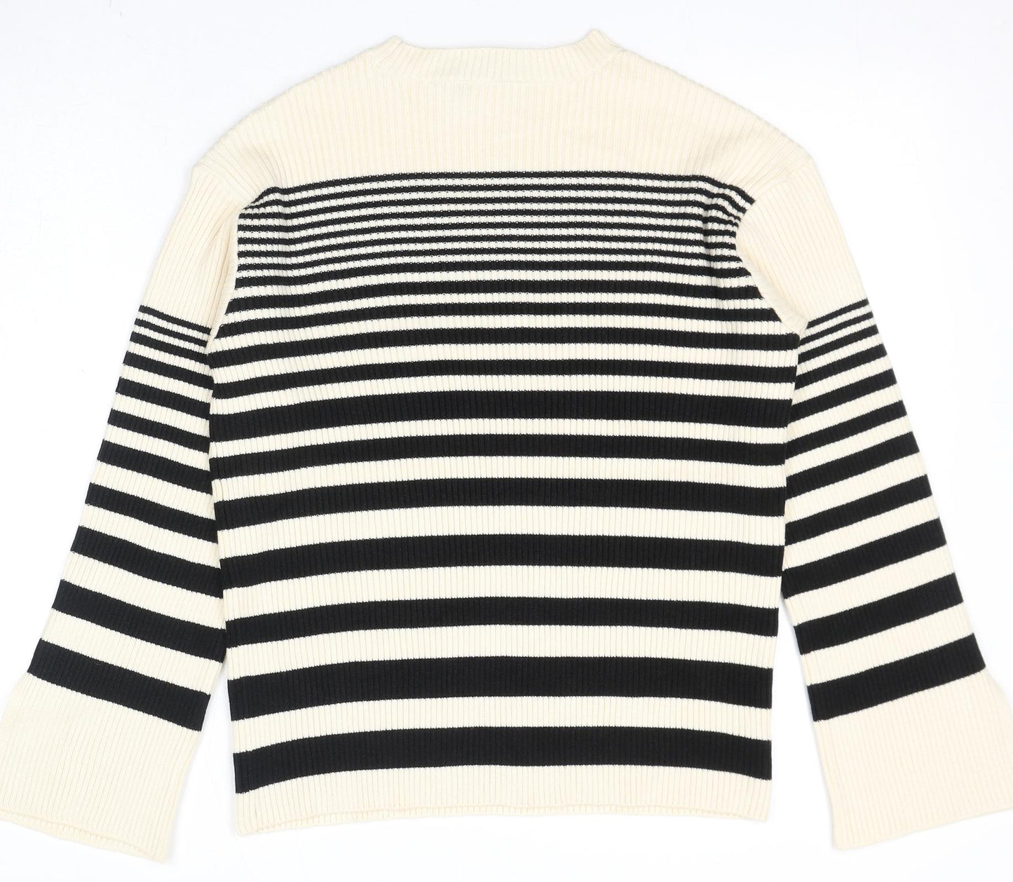 Womens UK Size M Marks and Spencer Black Pullover Jumper