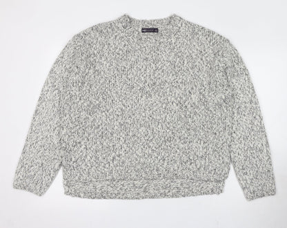 Womens UK Size L Marks and Spencer Beige Pullover Jumper