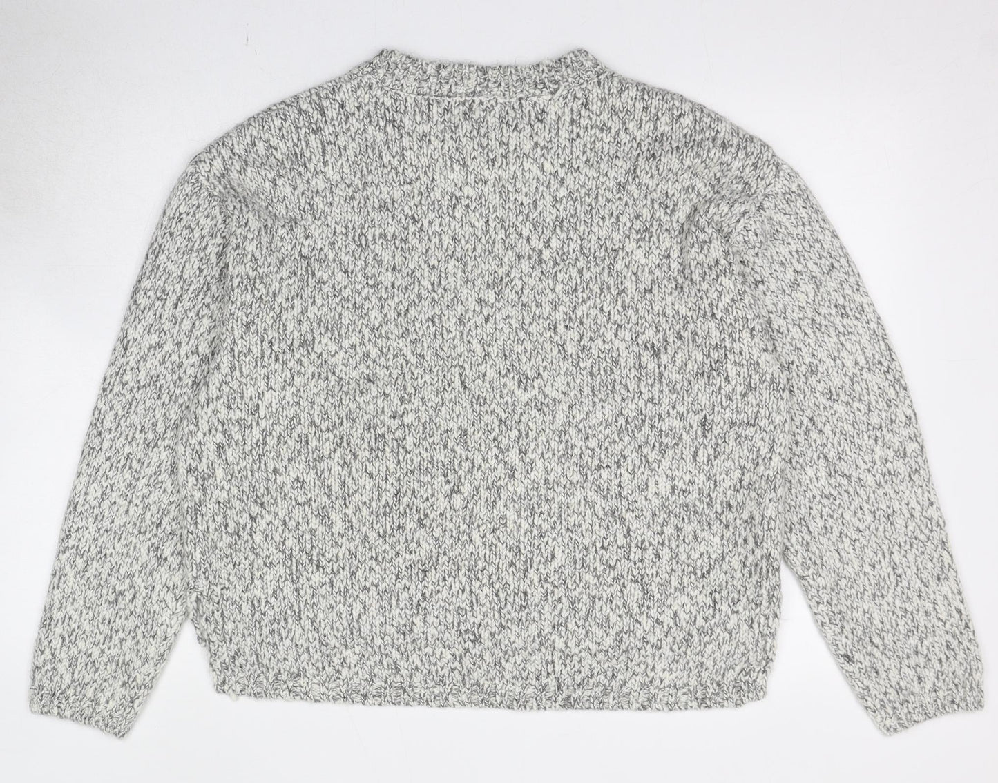 Womens UK Size L Marks and Spencer Beige Pullover Jumper