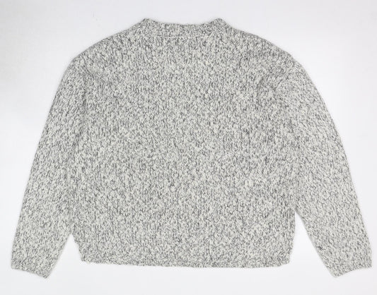 Womens UK Size L Marks and Spencer Beige Pullover Jumper