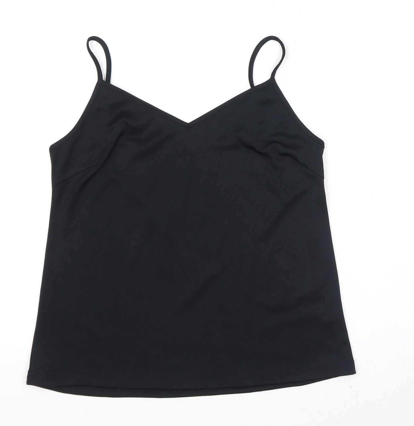 Womens UK Size 8 Marks and Spencer Black Camisole Tank