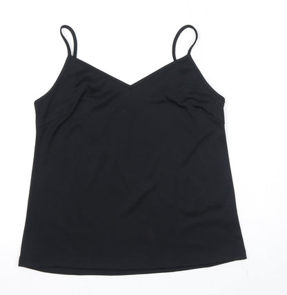 Womens UK Size 8 Marks and Spencer Black Camisole Tank